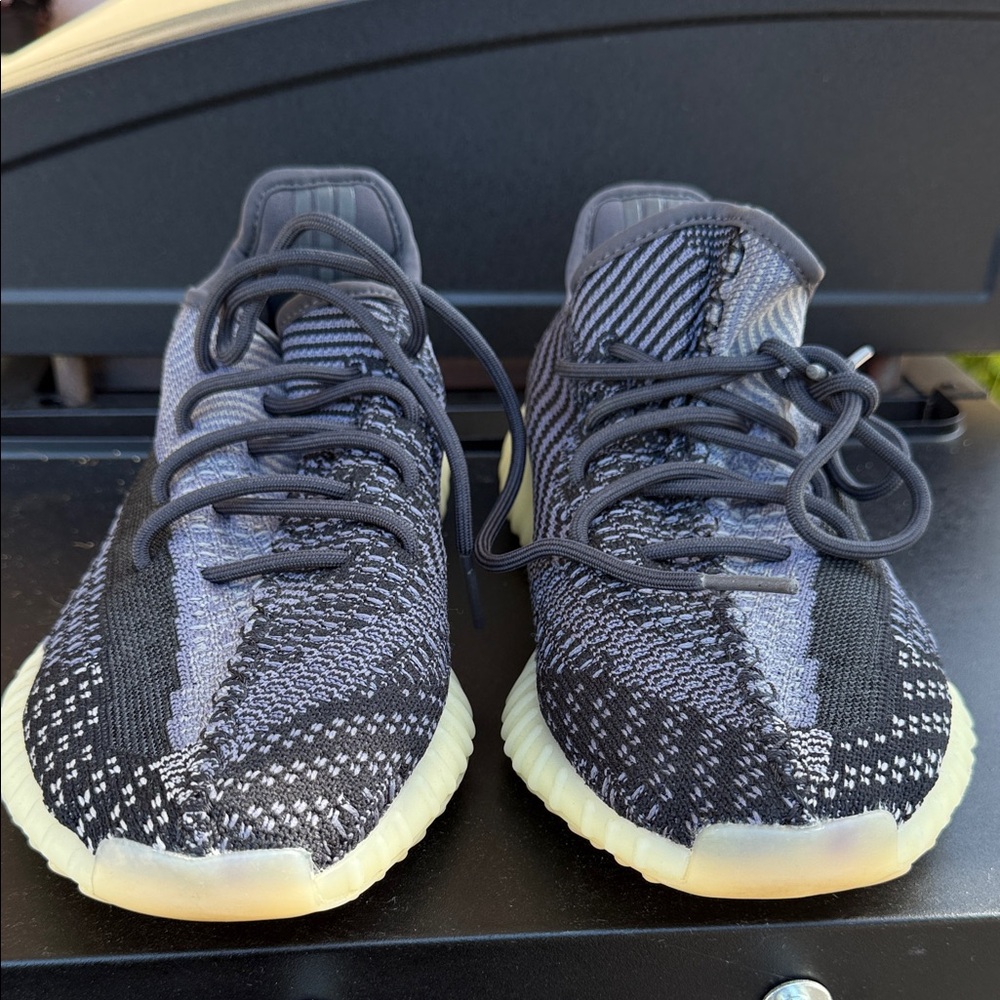 adidas Men's Black and Gray Primeknit Sneakers